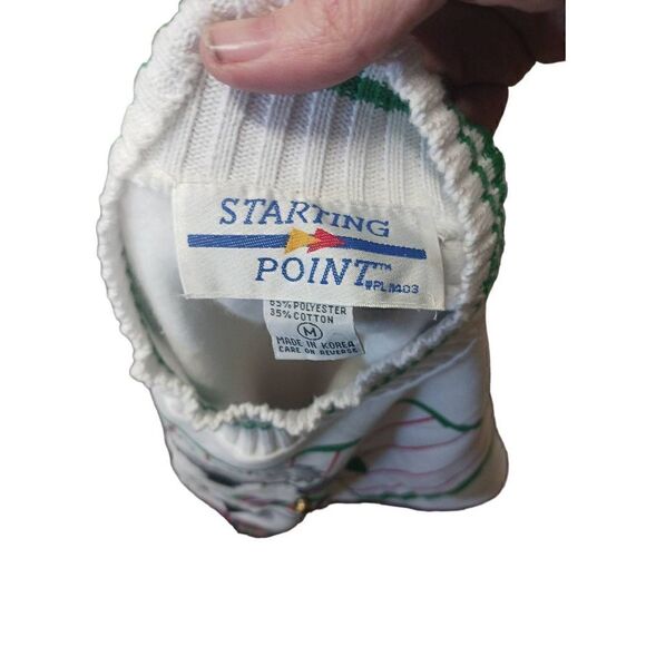 Vintage single stitch Christmas sweater dog - Picture 3 of 4